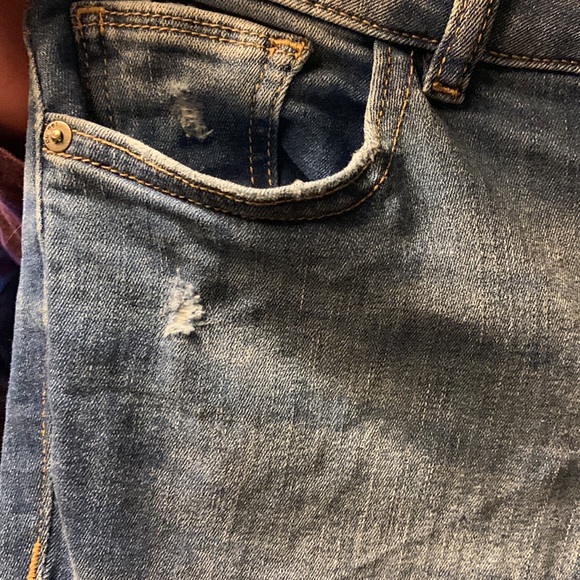 DL1961 Florence Mid Rise Instasculpt Skinny Frayed Hem Jeans - Picture 7 of 13